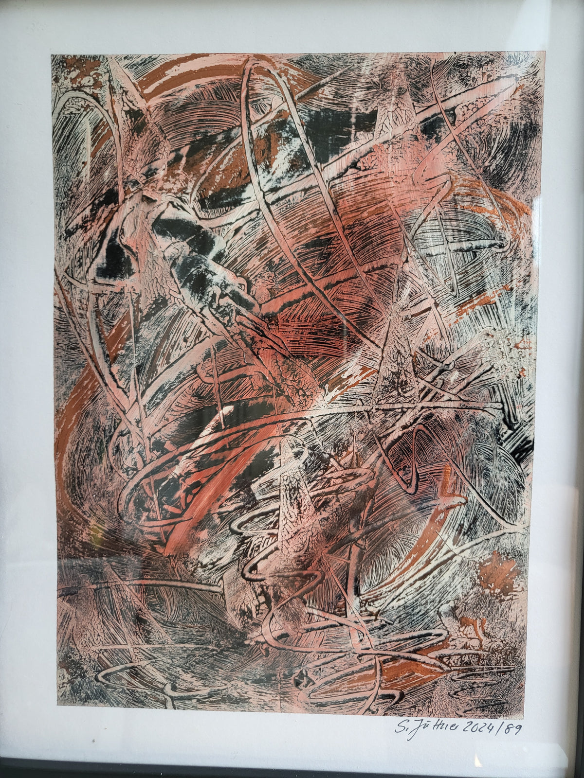 Unikat – Acrylmalerei Nr. 2024/89 "Kunst und Inspiration der Seele" – Jüttner-Art-Collection