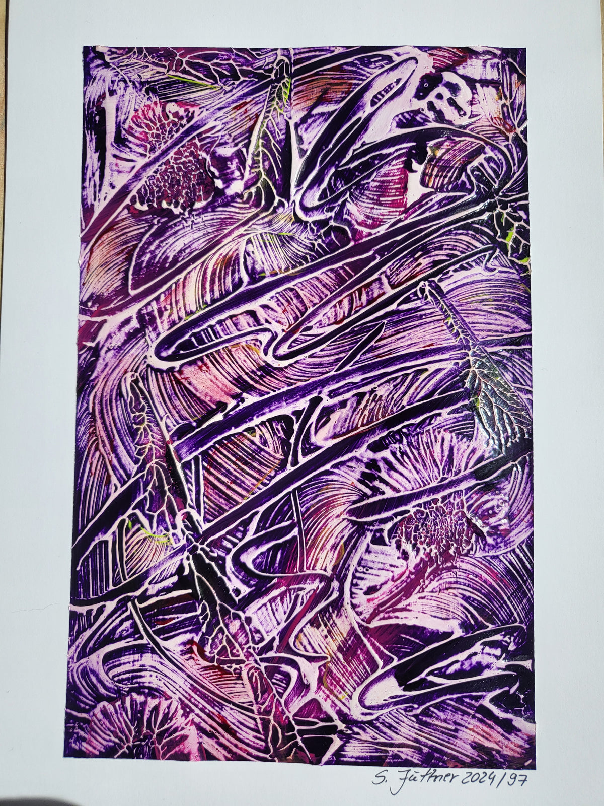 Unikat – Acrylmalerei Nr. 2024/97 "Kunst und Inspiration der Seele zum Träumen" – JüttnerArt-Collection