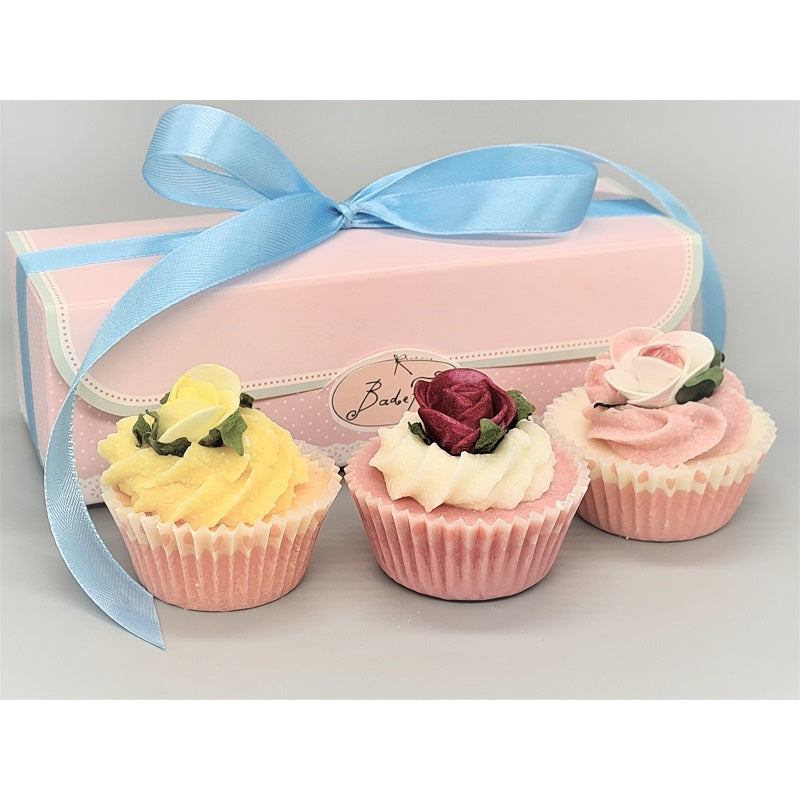 3er Badepralinen Geschenkset Colour Bouquet - vegan 120 g
