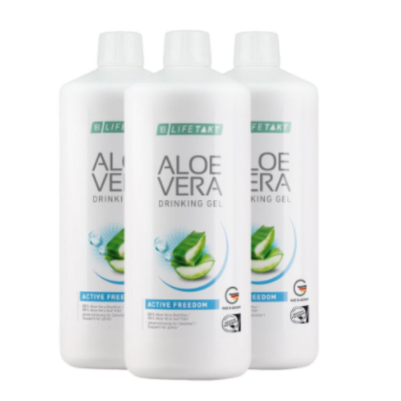 Aloe Vera Drinking Gel Active Freedom 3er Set 3000 ml