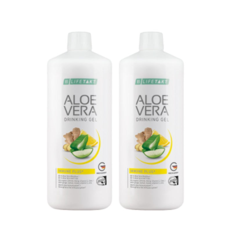 Aloe Vera Drinking Gel Immune Plus 2er Set 2000 ml