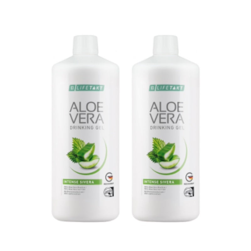 Aloe Vera Drinking Gel Intense Sivera 2er Set 2000 ml