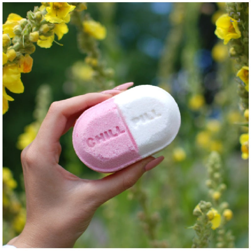 Badebombe Chill-Pill Lemonade - Meerbadesalz 210 g