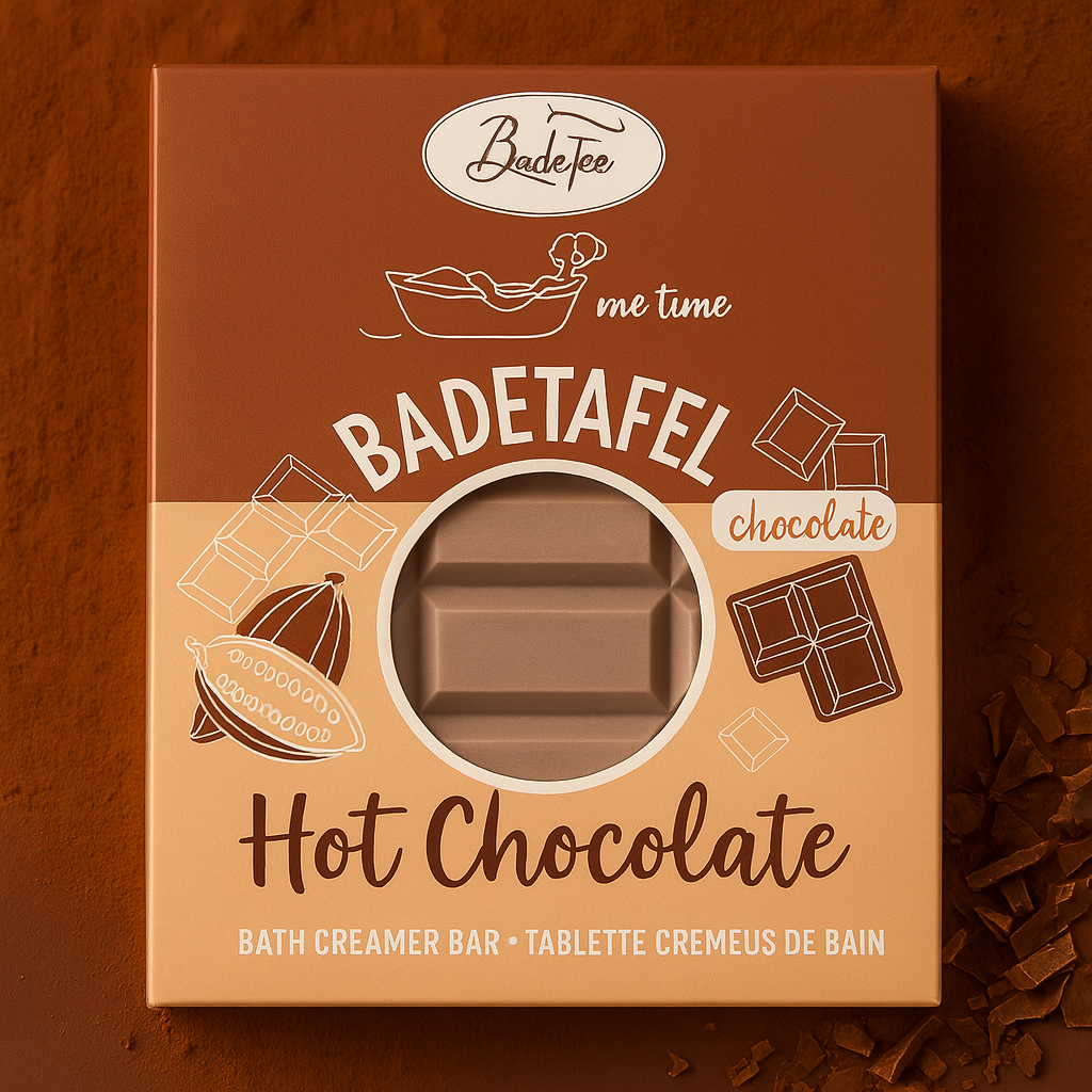 Badetafel Hot Chocolate - von Badefee 80 g