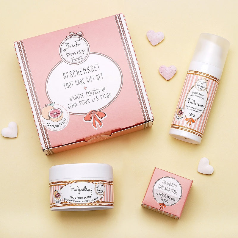 Geschenkset Pretty Feet Grapefruit