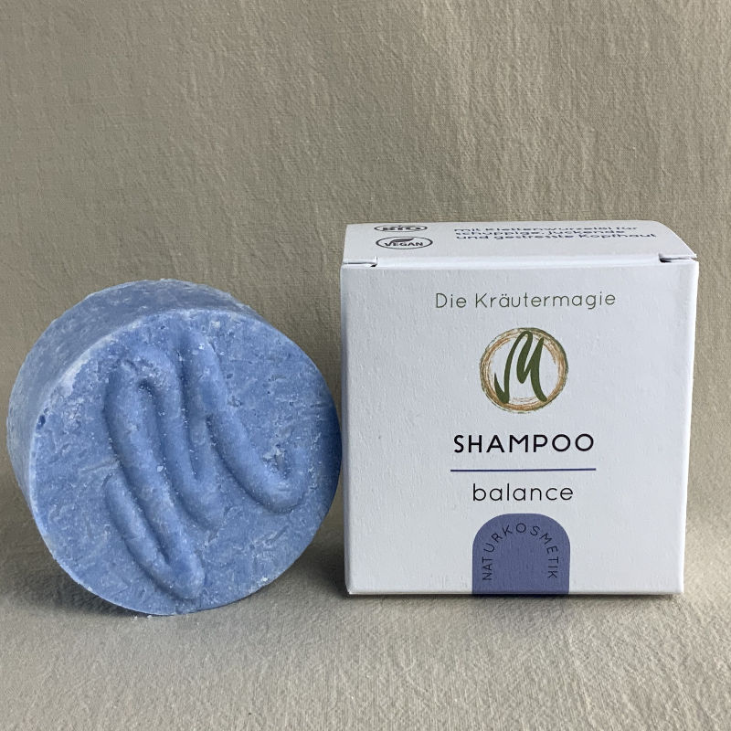 Festes Shampoo Balance - Lavendel und Salbei, vegan 75 g