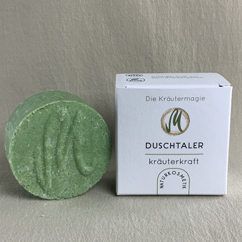 Feste Dusche Kräuterkraft - Anti Aging, Kräutermischung vegan 75 g