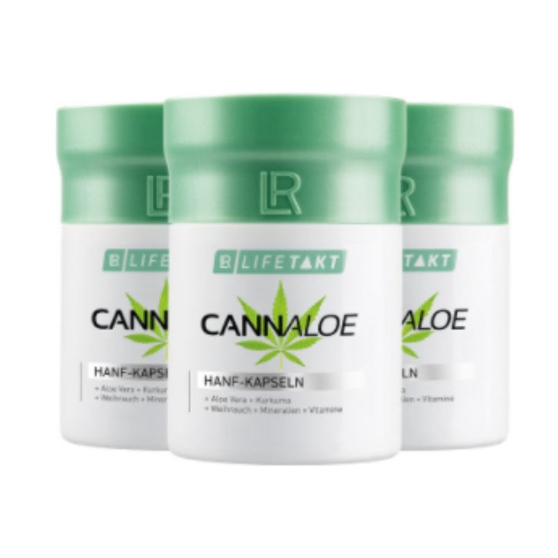 LIFETAKT CANNALOE Kapseln 3er Set 239,4 g