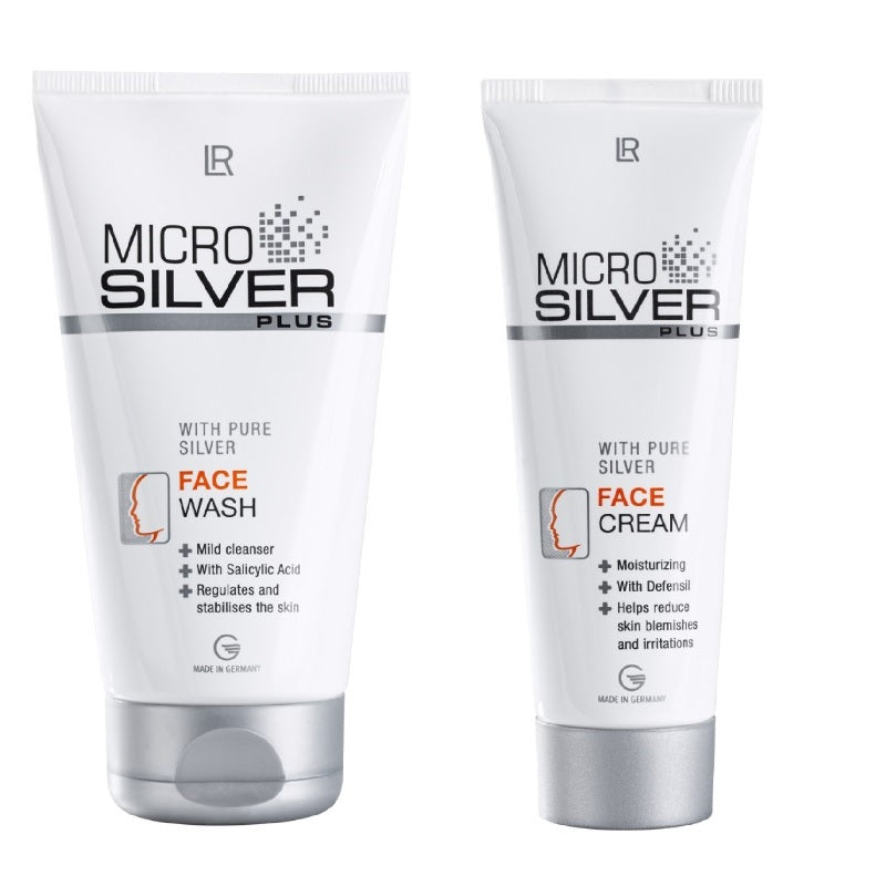 MICROSILVER PLUS Gesichtsset