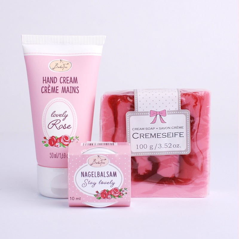 Stay Lovely Geschenkbox - Duft nach sinnlichen Rosen