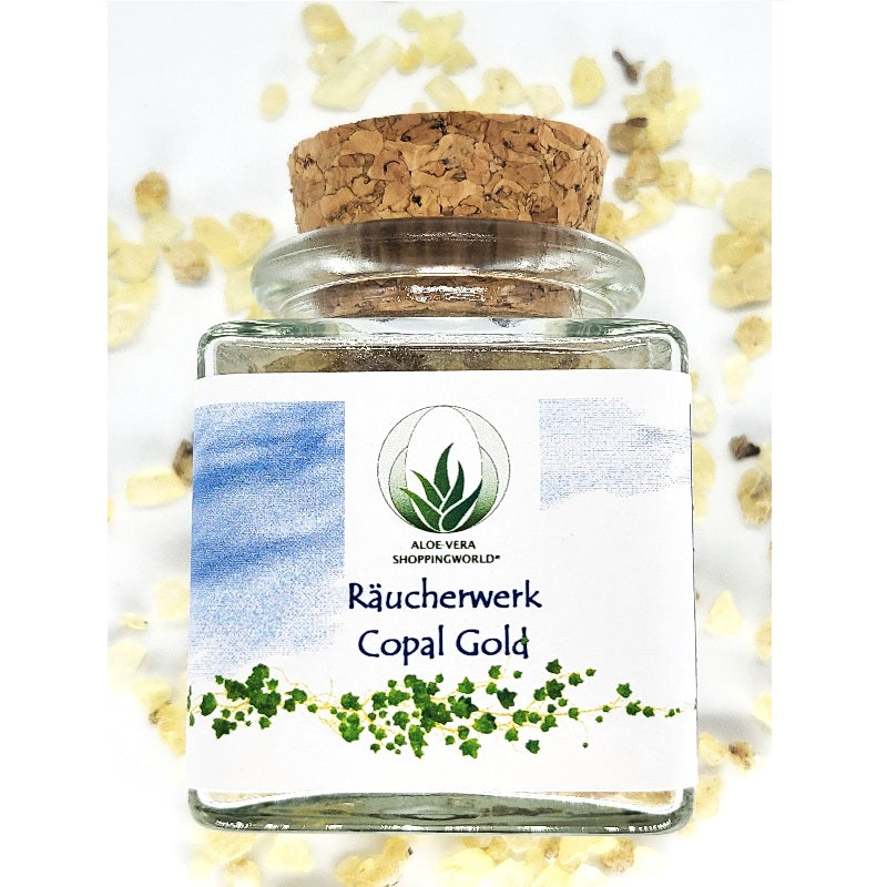 Räucherwerk "Copal Gold" Glas 50 ml
