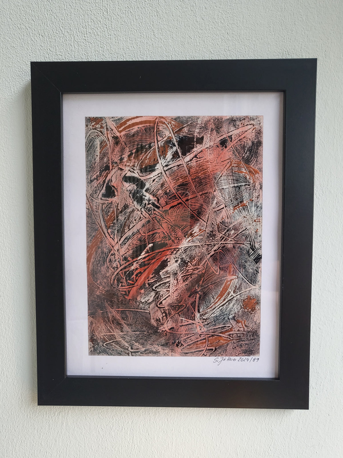 Unikat – Acrylmalerei Nr. 2024/89 "Kunst und Inspiration der Seele" – Jüttner-Art-Collection