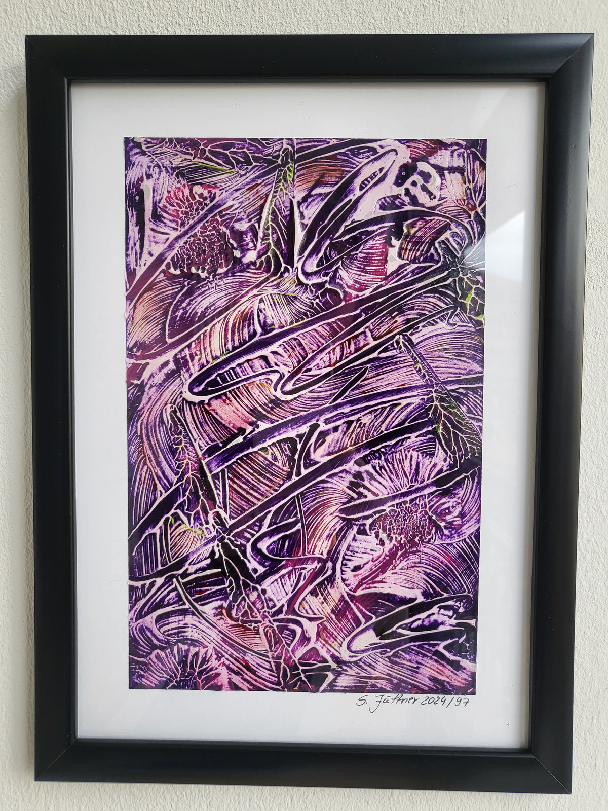 Unikat – Acrylmalerei Nr. 2024/97 "Kunst und Inspiration der Seele zum Träumen" – JüttnerArt-Collection
