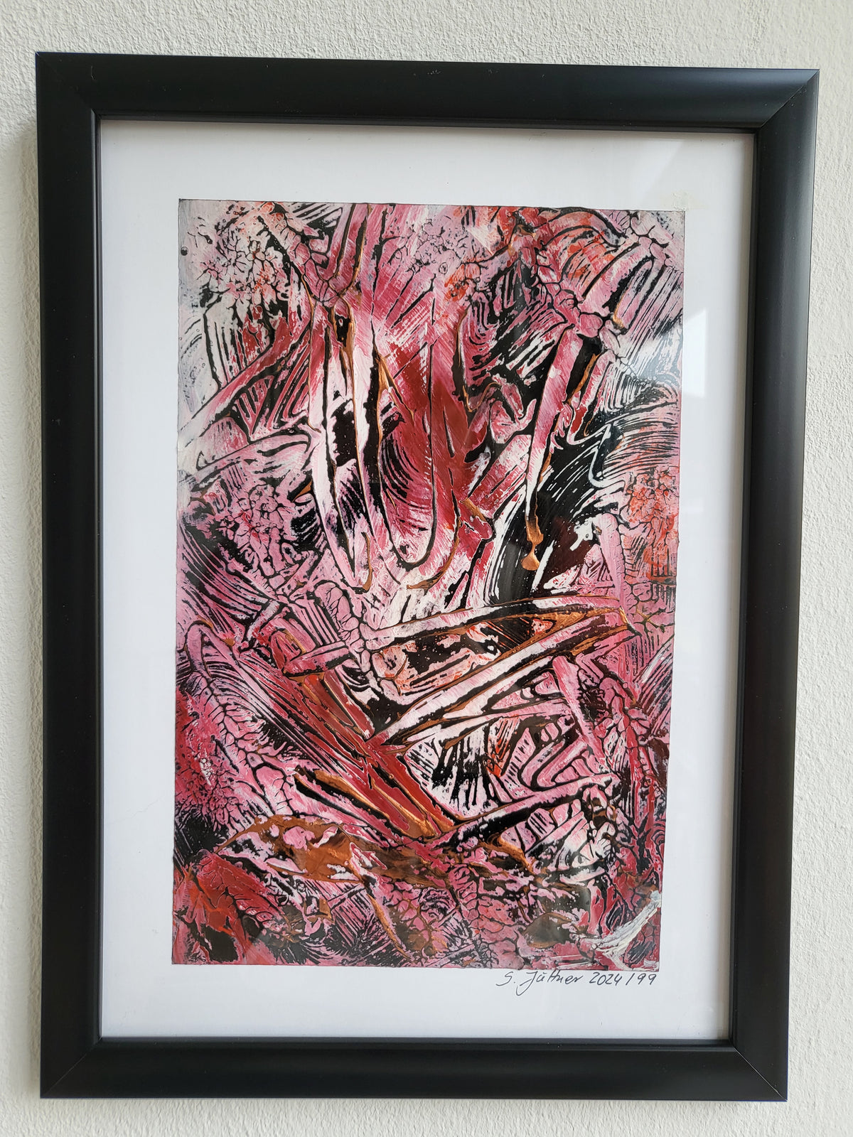 Unikat – Acrylmalerei Nr. 2024/99 "Kunst und Inspiration der Seele" – Jüttner-Art-Collection