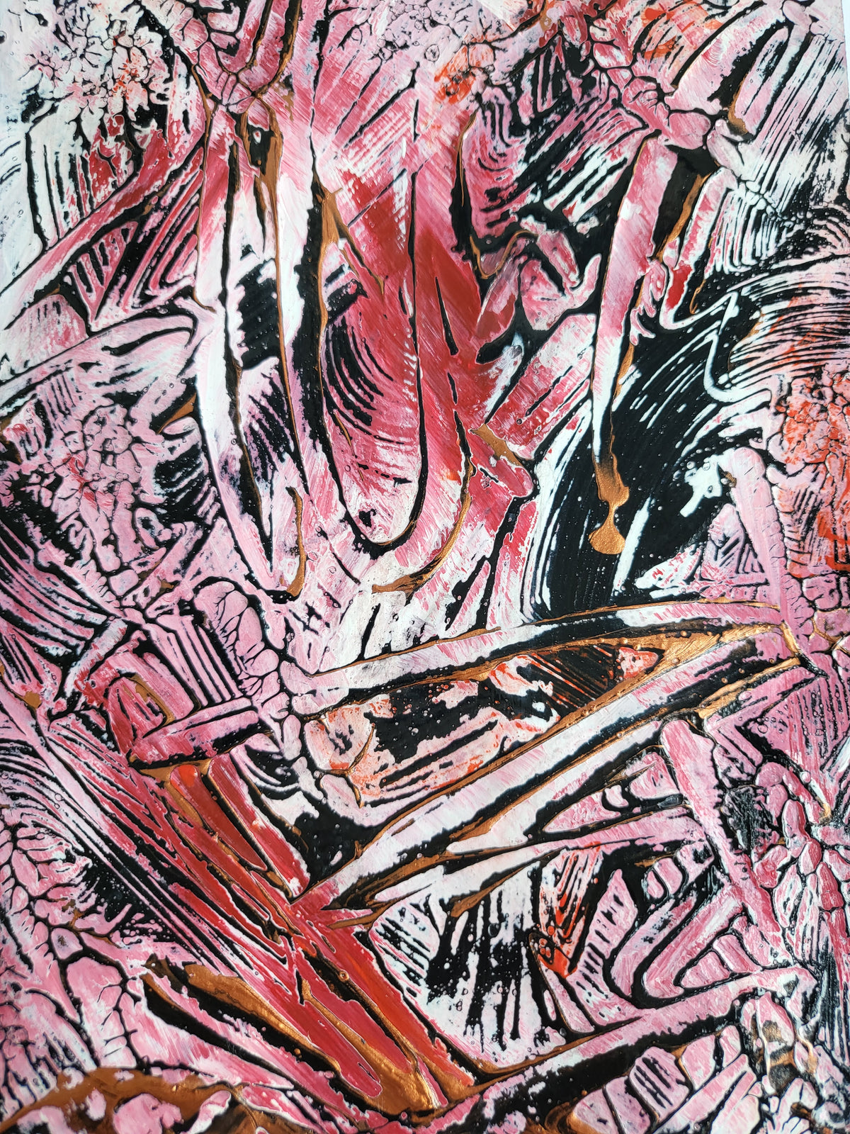 Unikat – Acrylmalerei Nr. 2024/99 "Kunst und Inspiration der Seele" – Jüttner-Art-Collection