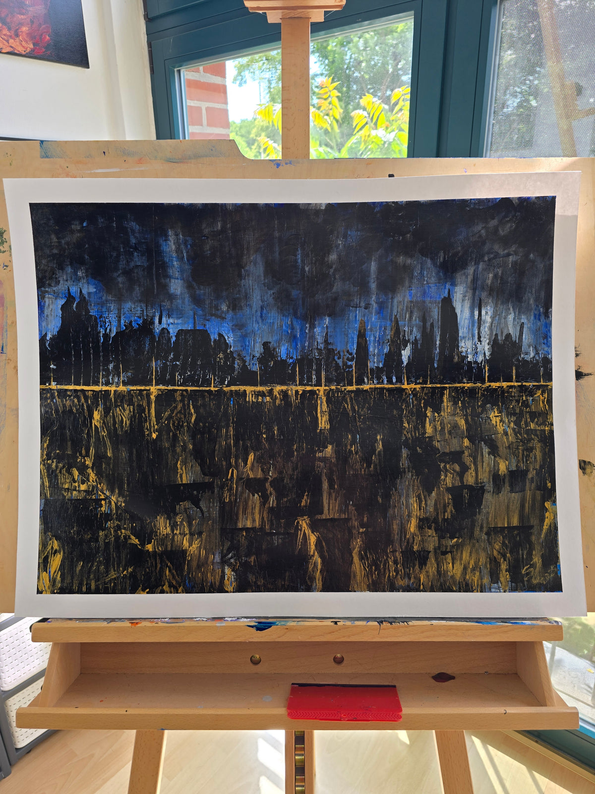 Unikat – Acrylmalerei Nr. 2025/03 "Kunst und Inspiration - City" – JüttnerArt-Collection