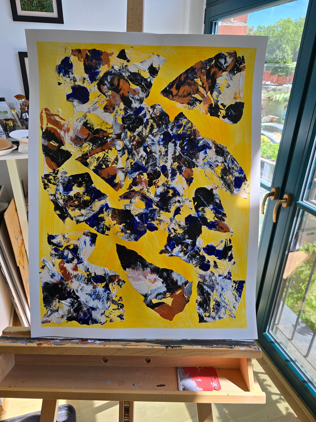 Unikat – Acrylmalerei Nr. 2025/01 "Kunst und Inspiration - Teile eines Ganzen" – JüttnerArt-Collection