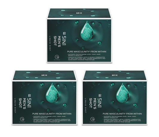 5in1 Men’s Shot - 3er Set 2250 ml