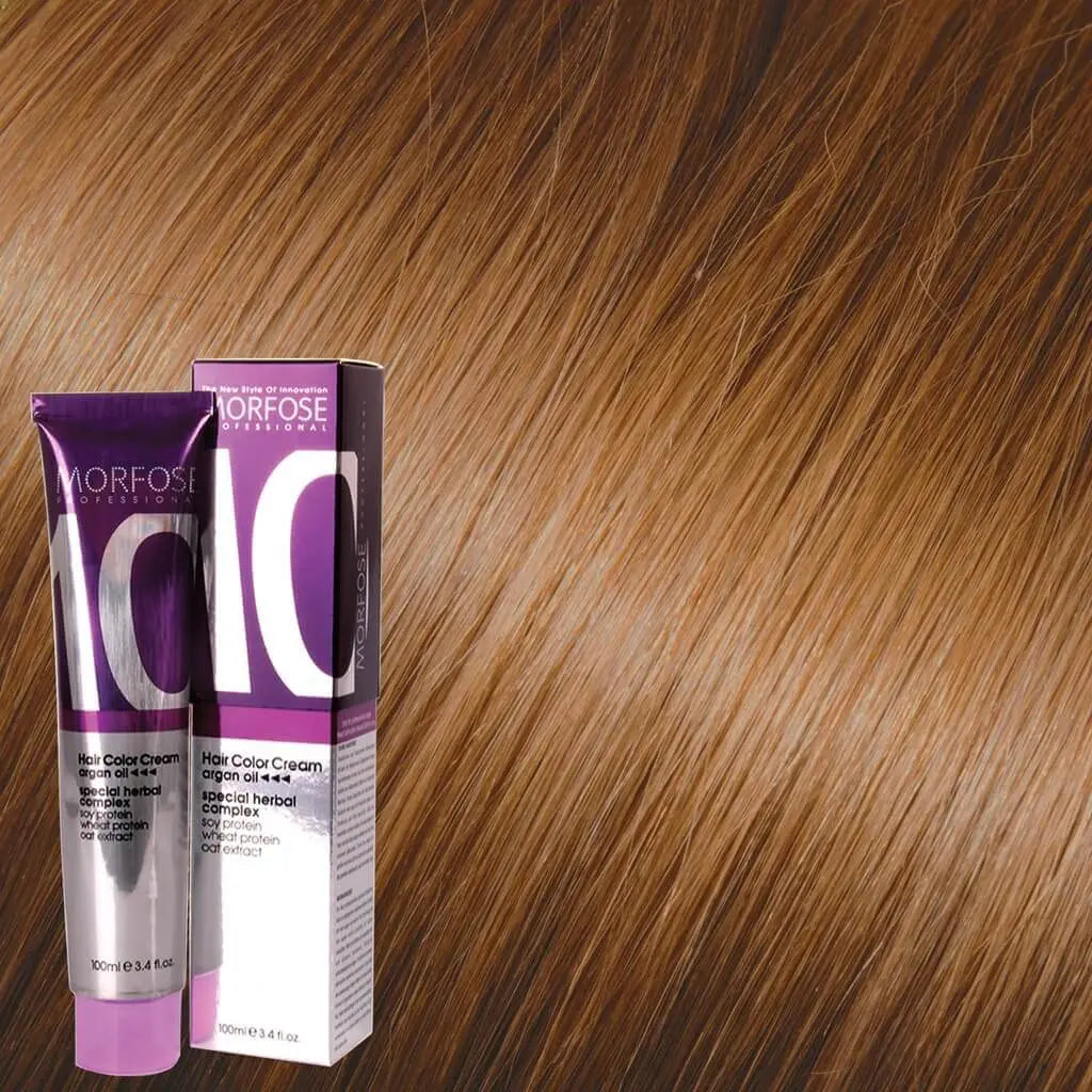 Morfose - Hair Color Cream 10 Argan Oil 100 ml / Brown