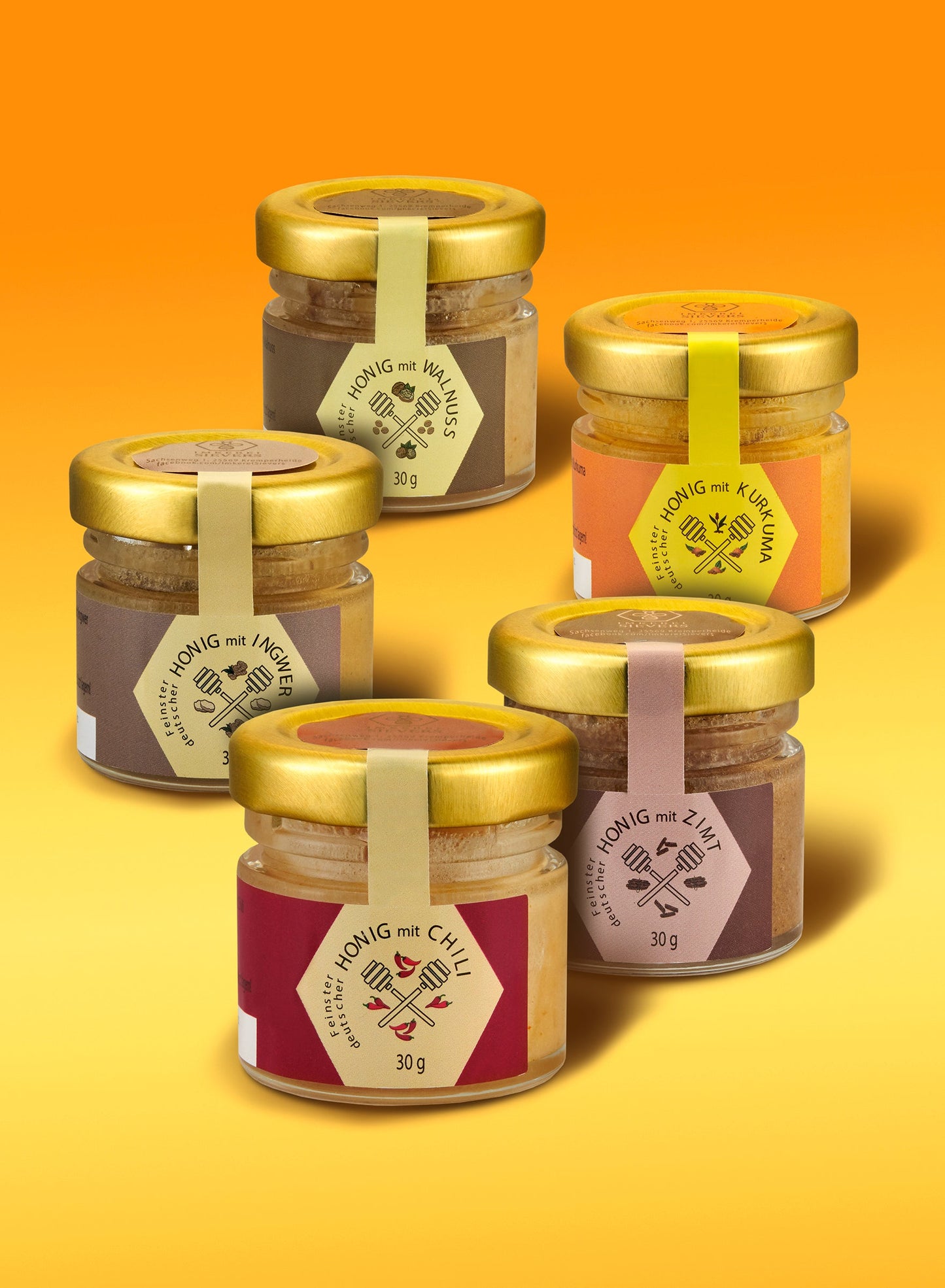 Honig-Set "Gewürzgold"