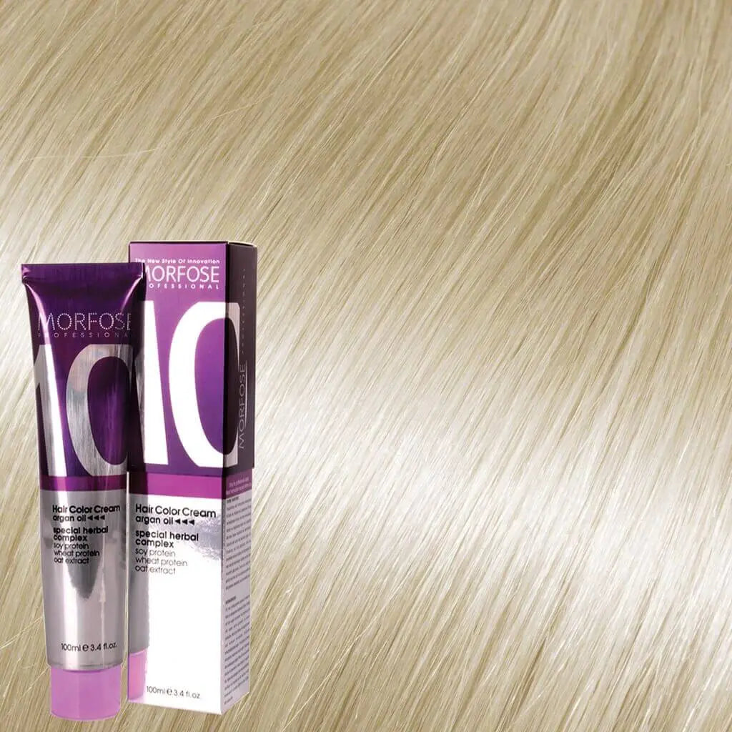 Morfose - Hair Color Cream 10 Argan Oil 100 ml / Gold