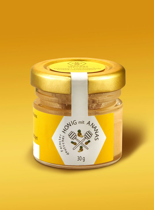 Honig mit Ananas