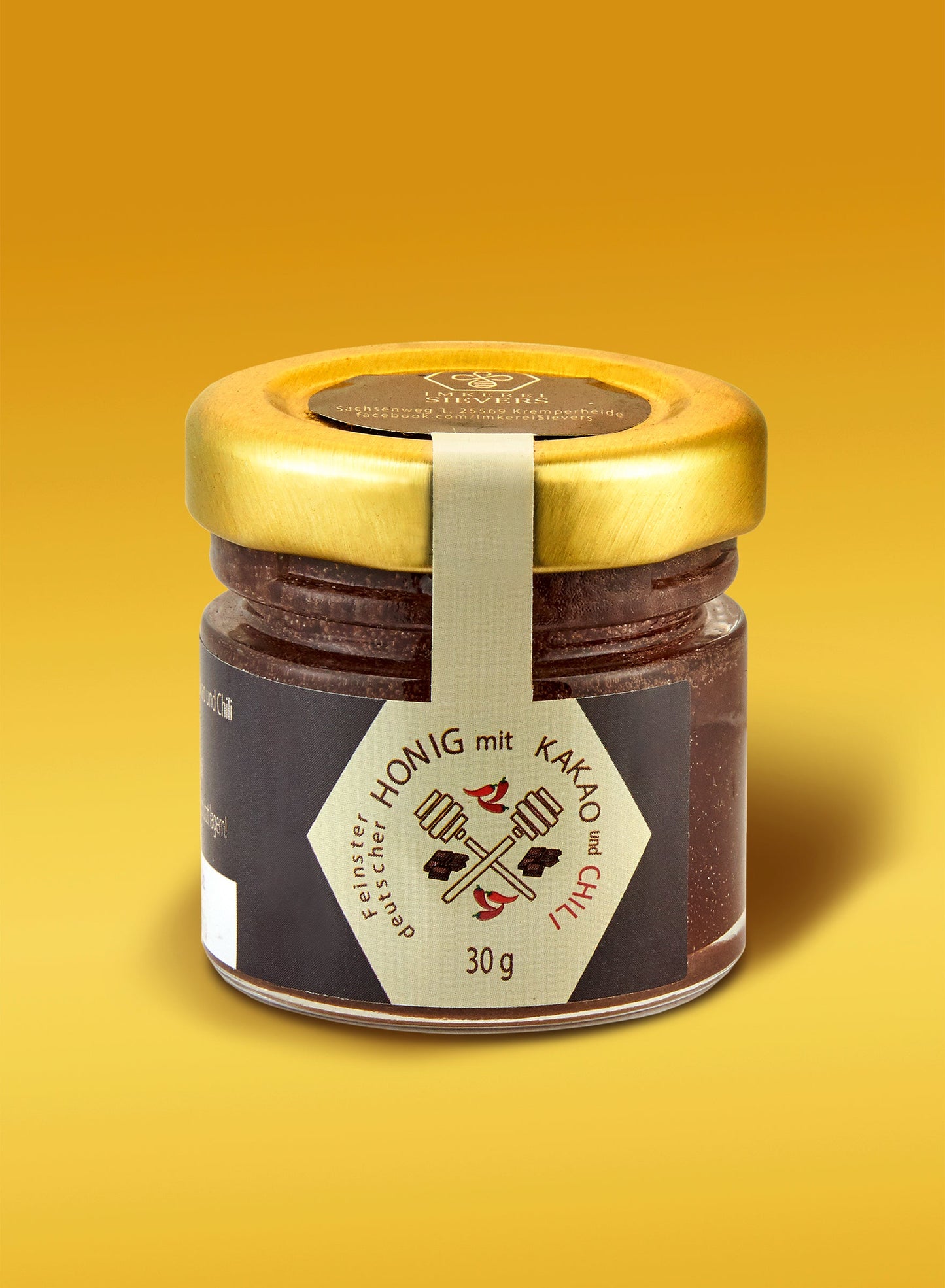 Honig mit Kakao & Chili