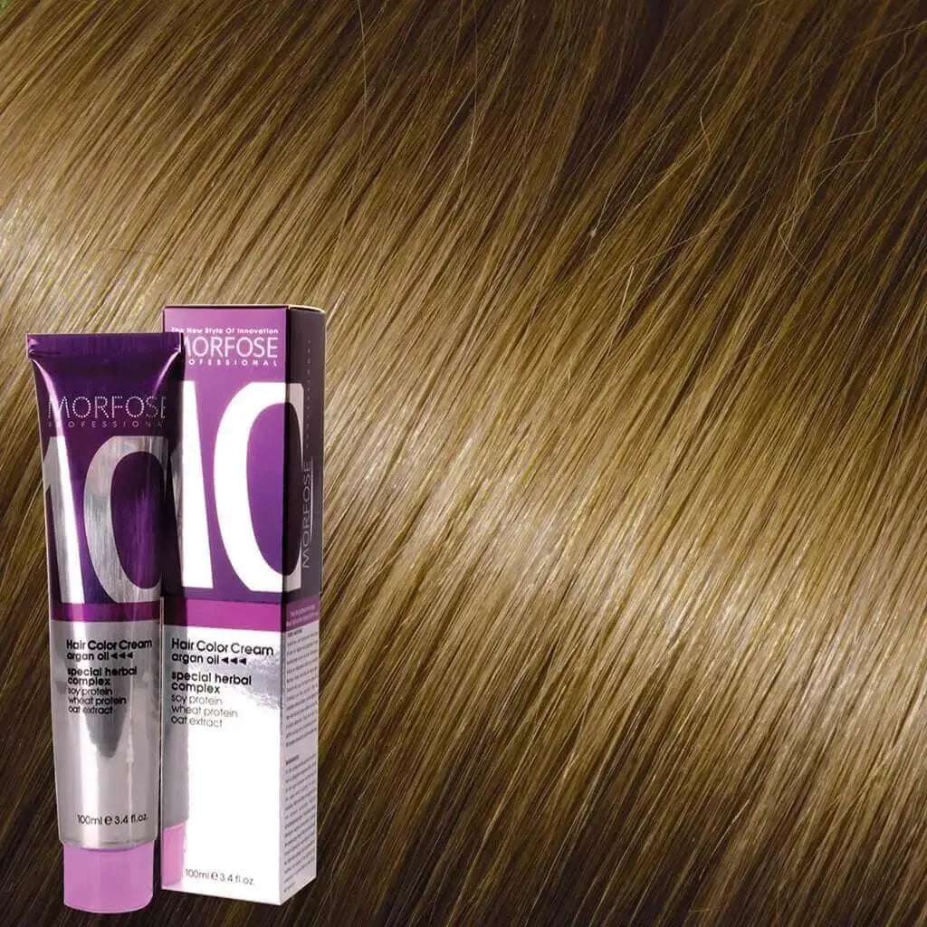 Morfose - Hair Color Cream 10 Argan Oil 100 ml / Brown
