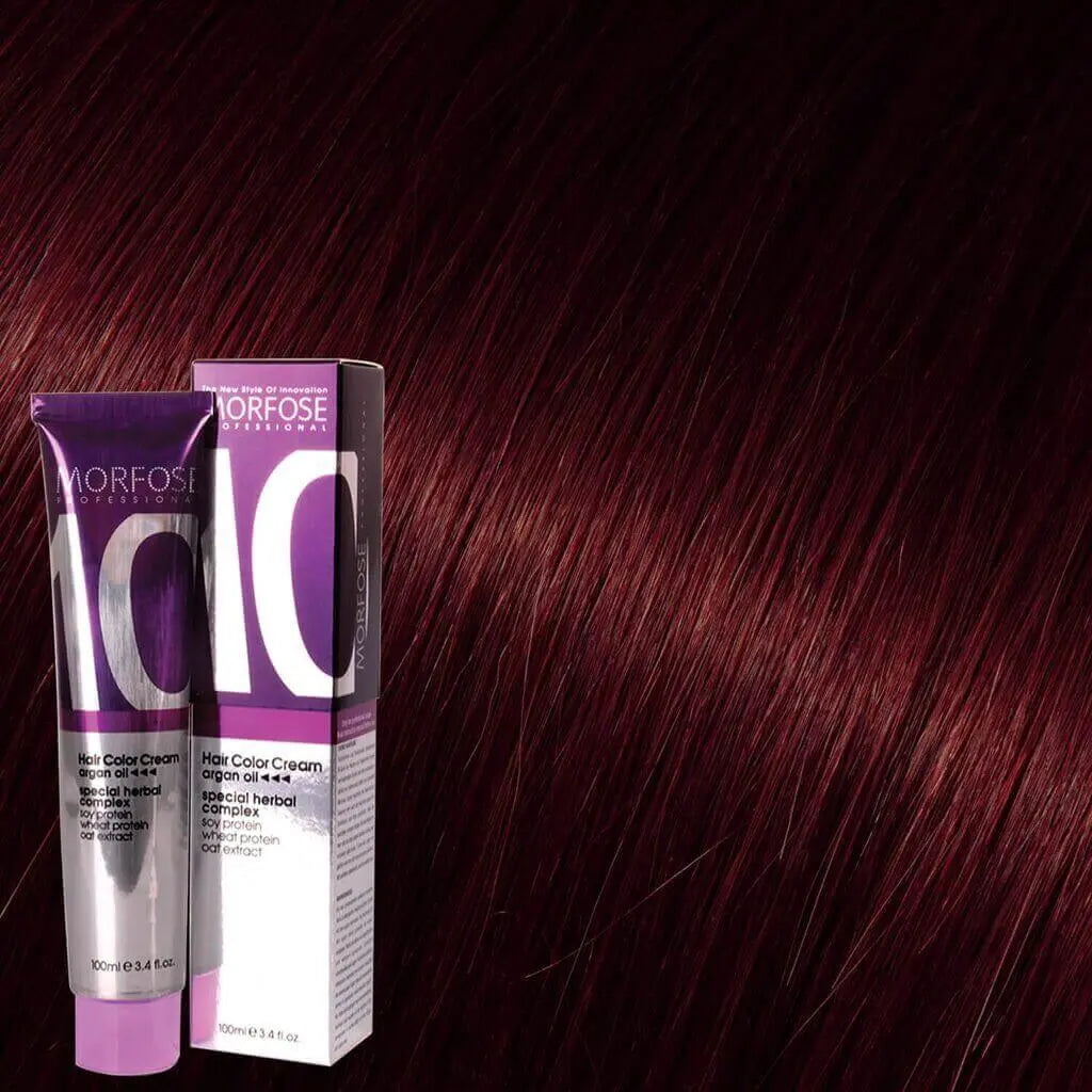 Morfose - Hair Color Cream 10 Argan Oil 100 ml / Red