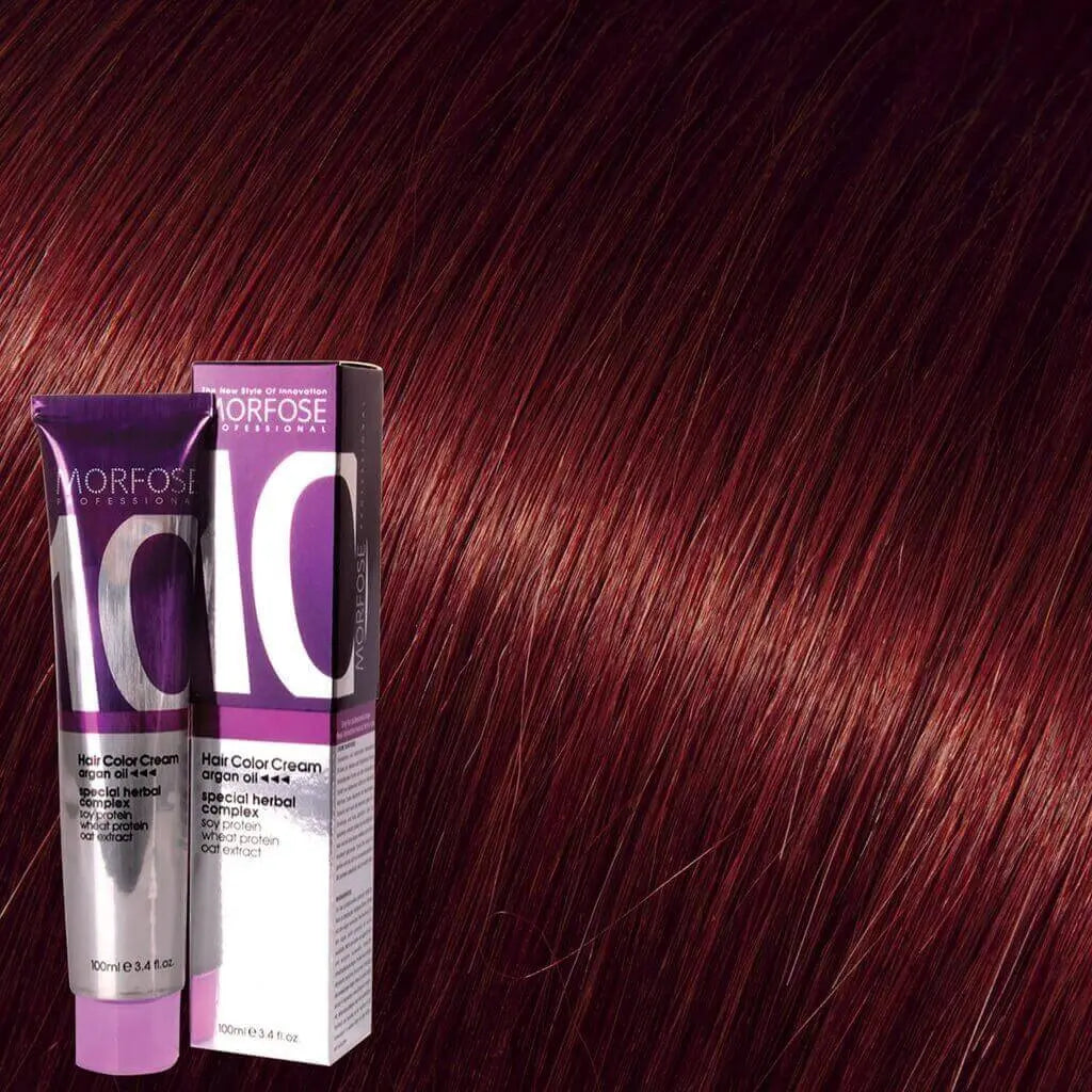 Morfose - Hair Color Cream 10 Argan Oil 100 ml / Red