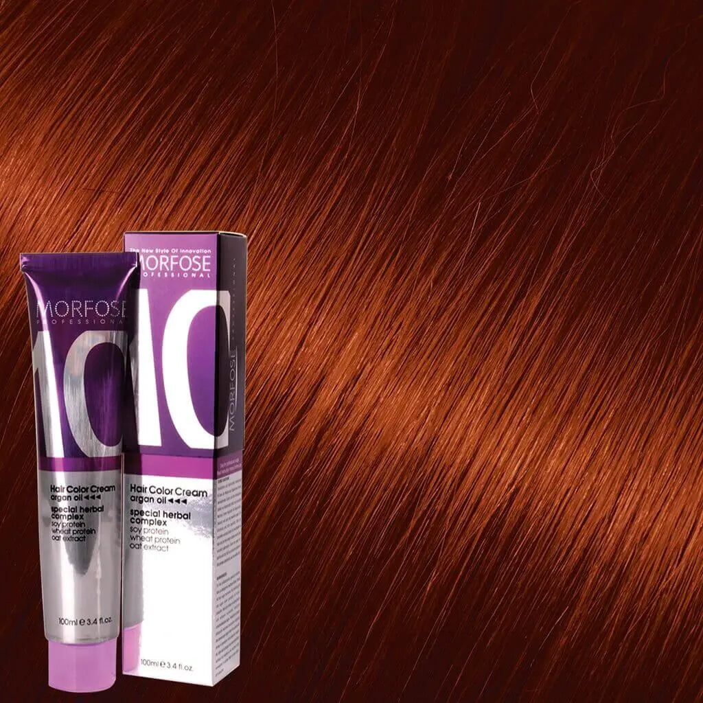 Morfose - Hair Color Cream 10 Argan Oil 100 ml / Red