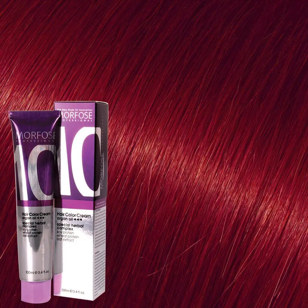 Morfose - Hair Color Cream 10 Argan Oil 100 ml / Red