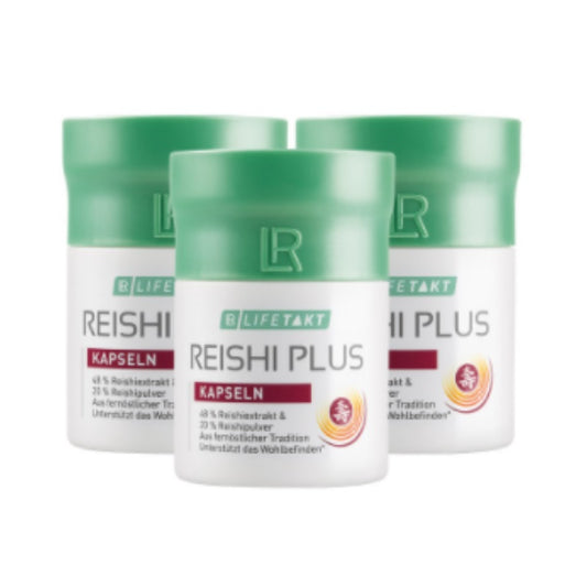 Reishi Plus Kapseln 3er Set 45 g