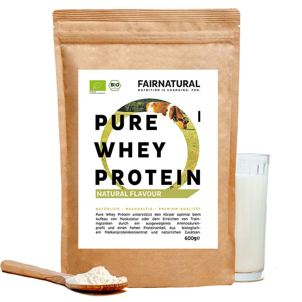 VORBESTELLUNG: Bio Whey Protein Pulver Neutral