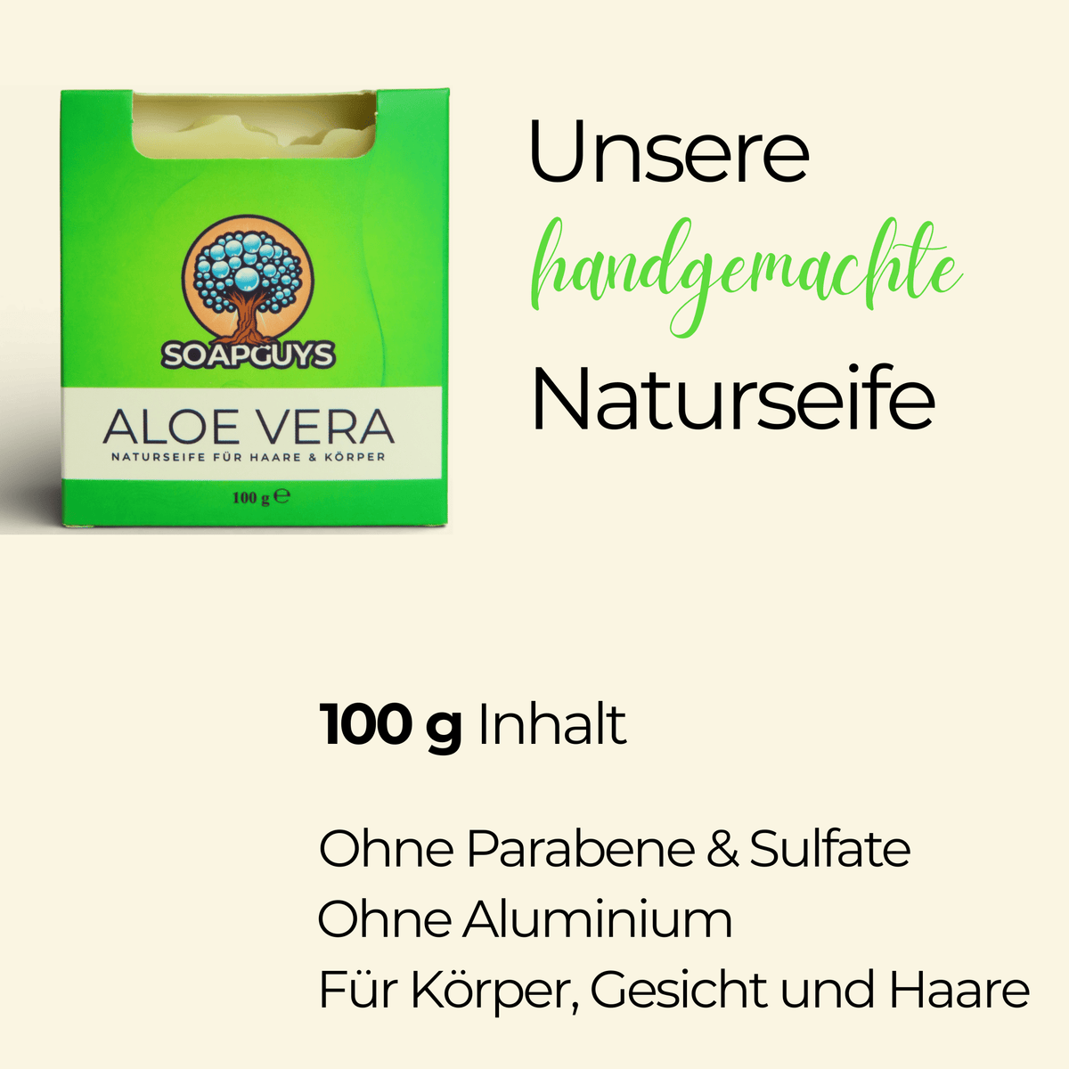 Aloe Vera Naturseife