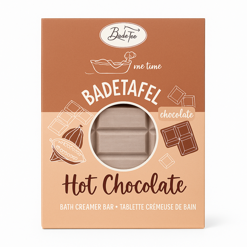 Badetafel Hot Chocolate - von Badefee 80 g