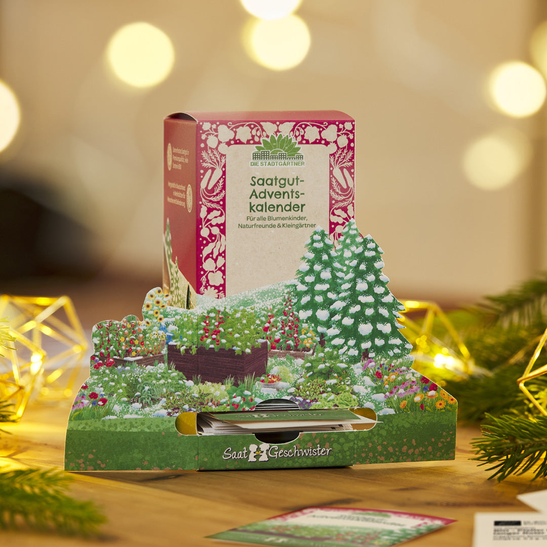 Saatgut-Adventskalender "Winterlandschaft"