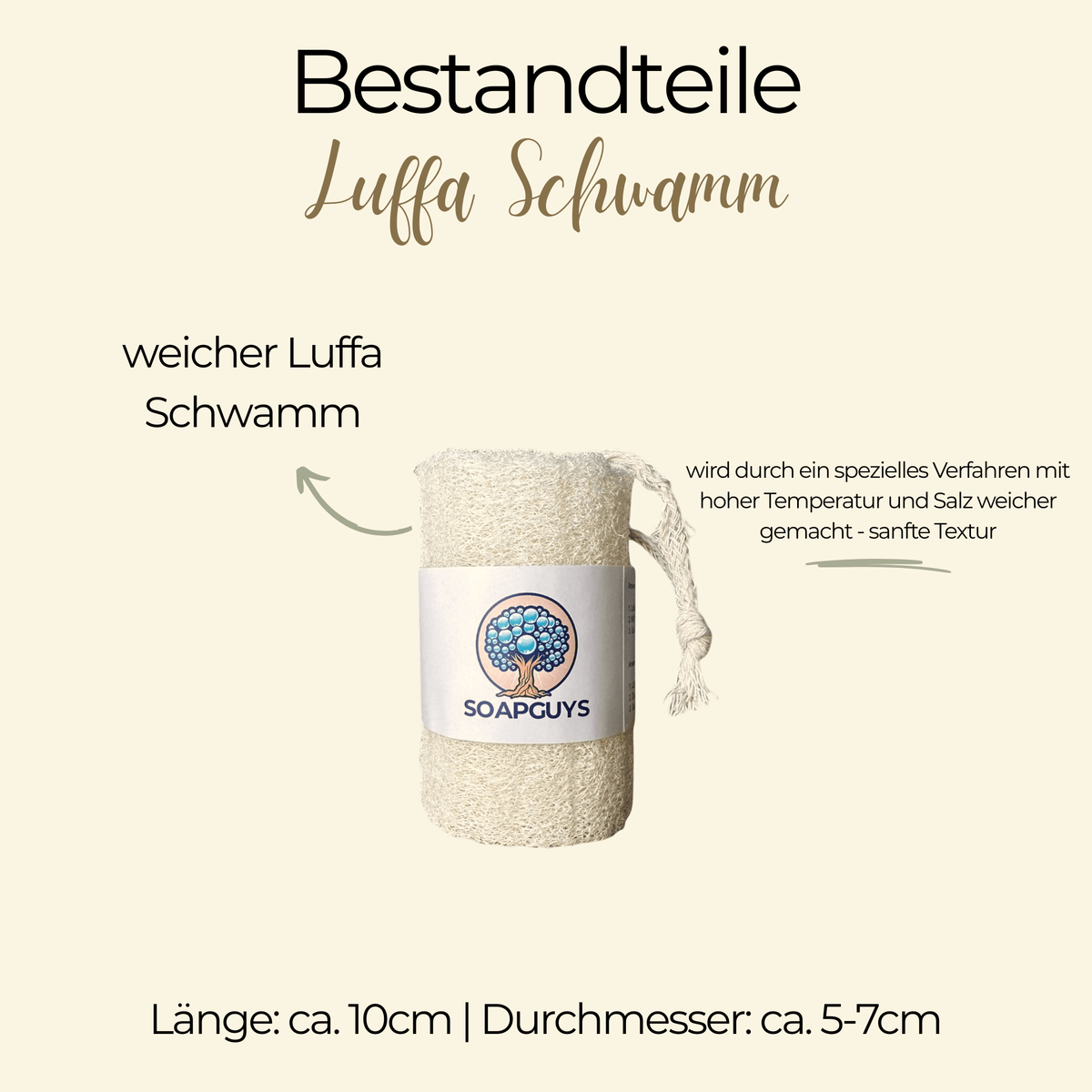Weicher Luffa-Schwamm