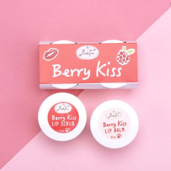 Lip Care Duo Berry Kiss - Balsamt And Peeling Natural Ingredients