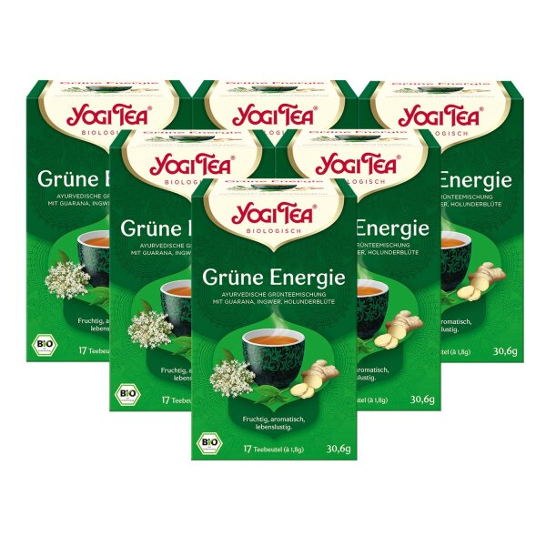 Yogi Tea - Grüne Energie 6er-Set