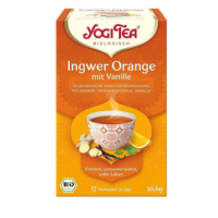 Yogi Tea - Ingwer Orange Tee mit Vanille 6er Set 183,6 g
