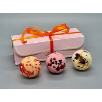 Gift set - 3 bath truffle gift set Fruity Dreams -...