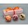 Gift set - 3 bath truffle gift set Fruity Dreams - vegan135 g