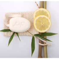 Feste Dusche Bamboo Extrakt und Zitronentee - vegan und Plastikfrei 85 g