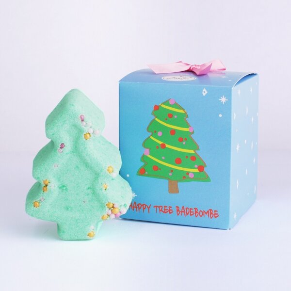 Happy Tree Bomb Gift Christmas Limao-Zitrus 210 G (38,05 Eur / KG)
