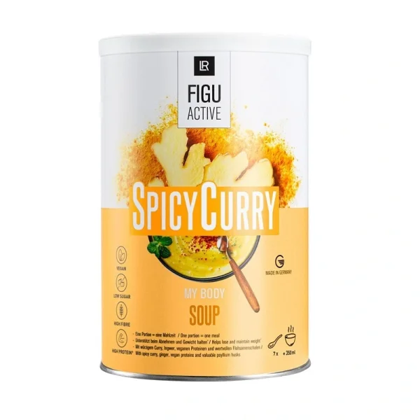 Figu Active Spicy Curry-Suppe mit natürlichen Aromen 488 g