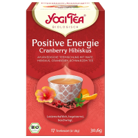Yogi Tea Positive Energie Bio Cranberry Hibiskus...