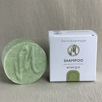 Festes Shampoo Energie - Zitrone und Eukalyptus, vegan 75 g
