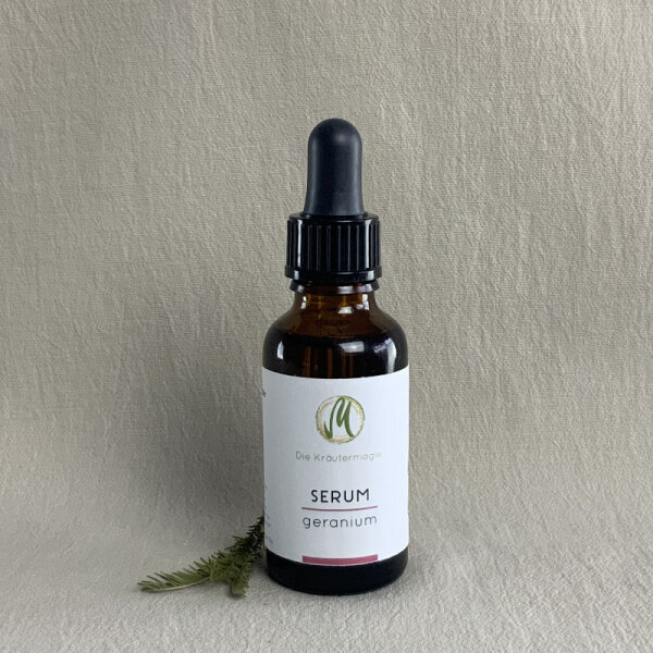 Face serum Geranium for oily and combination skin 30 ml