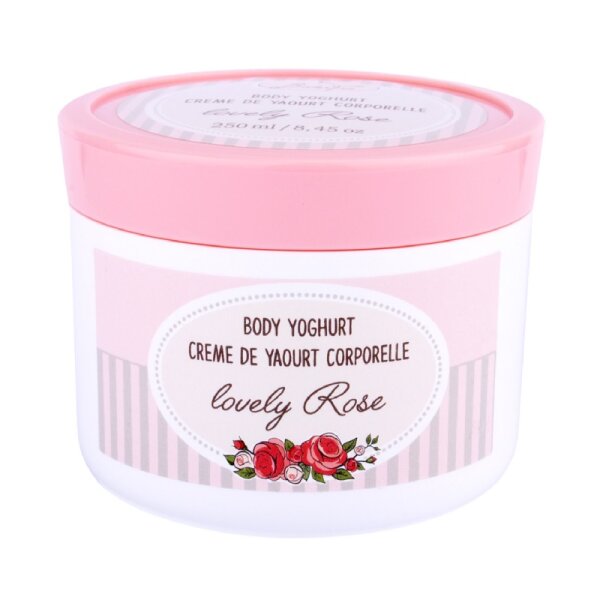 Lovely Rose Körperjoghurt Vegan Rich Delicate Skin 250 ML (58 Eur / L)